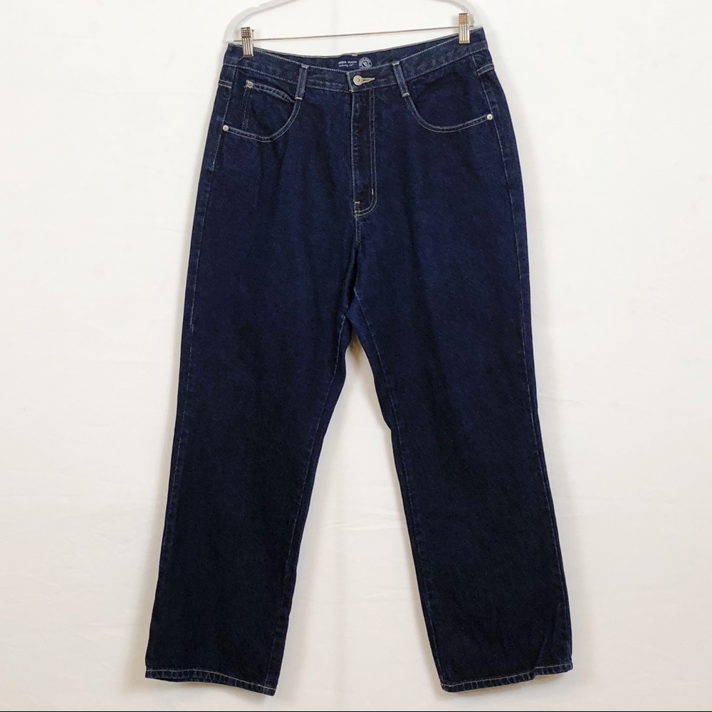 Venezia Dark Wash Straight Leg Jeans Size 18